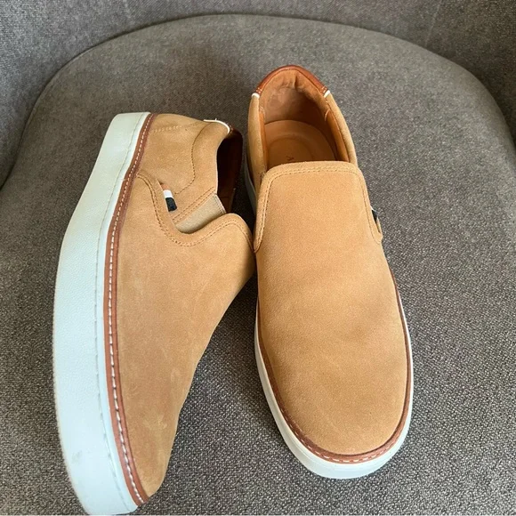 Allen Edmons men Alpha suedeSlip on‎ sneaker size 8